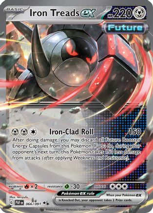 Image of Iron Treads ex (066/091) [Scarlet & Violet: Paldean Fates]