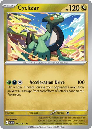 Image of Cyclizar (070/091) [Scarlet & Violet: Paldean Fates]