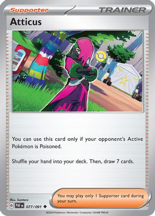 Image of Atticus (077/091) [Scarlet & Violet: Paldean Fates]