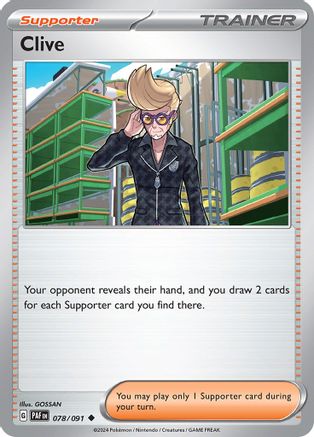Image of Clive (078/091) [Scarlet & Violet: Paldean Fates]