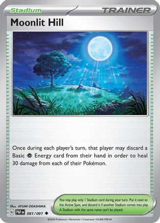 Image of Moonlit Hill (081/091) [Scarlet & Violet: Paldean Fates]
