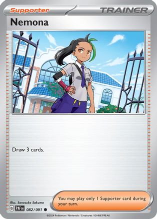 Image of Nemona (082/091) [Scarlet & Violet: Paldean Fates]