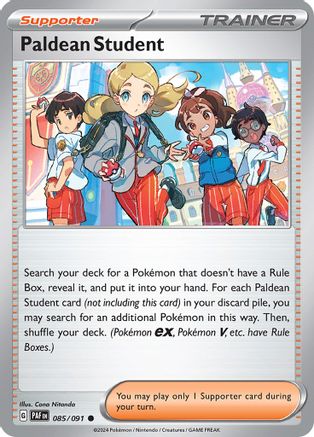 Image of Paldean Student (085/091) [Scarlet & Violet: Paldean Fates]