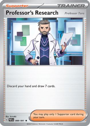 Image of Professor's Research (088/091) [Scarlet & Violet: Paldean Fates]