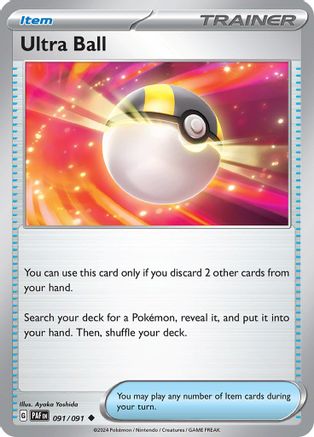 Image of Ultra Ball (091/091) [Scarlet & Violet: Paldean Fates]