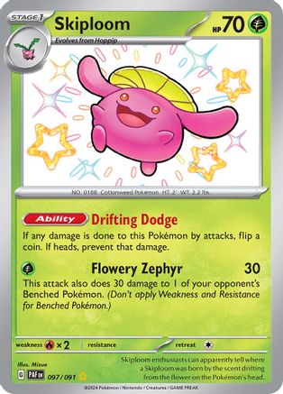 Image of Skiploom (097/091) [Scarlet & Violet: Paldean Fates]