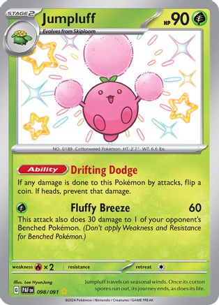 Image of Jumpluff (098/091) [Scarlet & Violet: Paldean Fates]