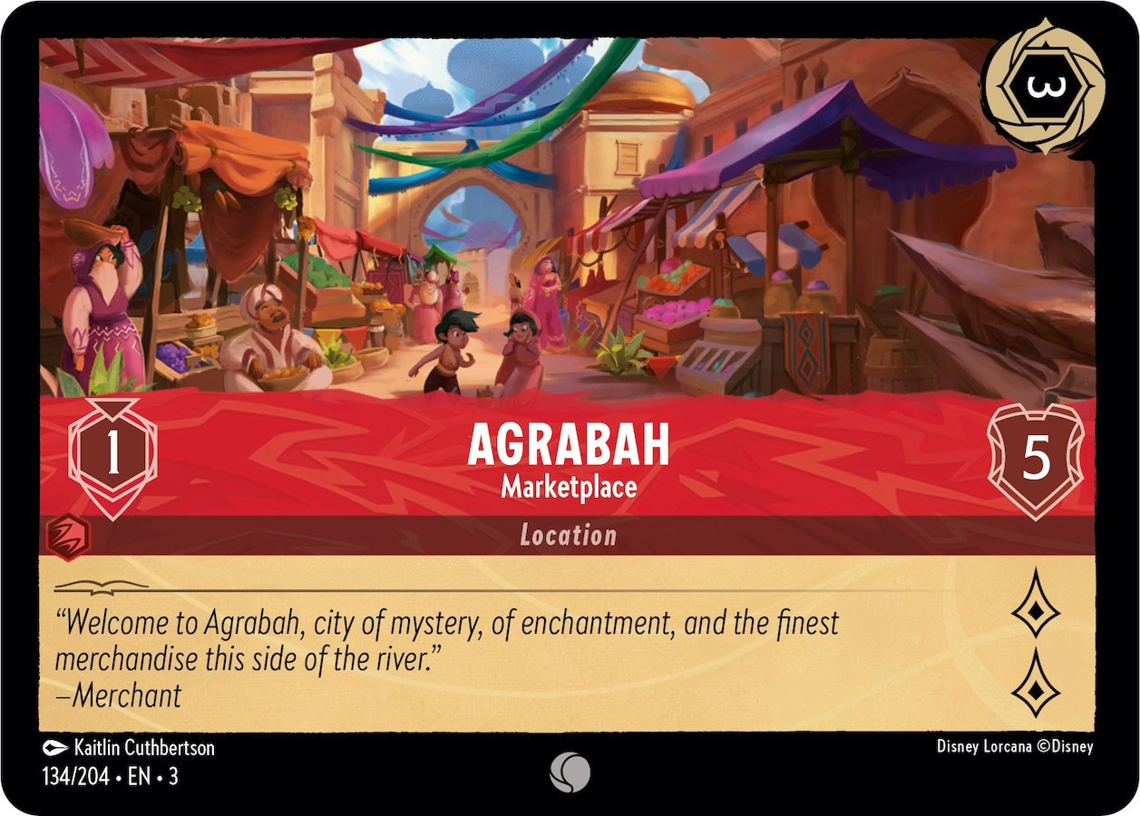 Image of Agrabah - Marketplace (134/204) [Into the Inklands]