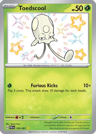 Image of Toedscool (105/091) [Scarlet & Violet: Paldean Fates]