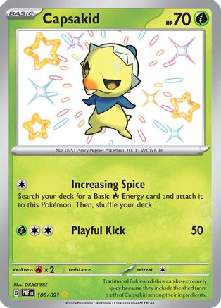 Image of Capsakid (106/091) [Scarlet & Violet: Paldean Fates]