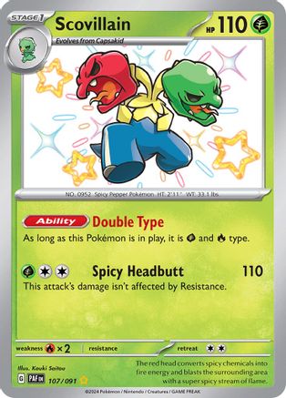 Image of Scovillain (107/091) [Scarlet & Violet: Paldean Fates]