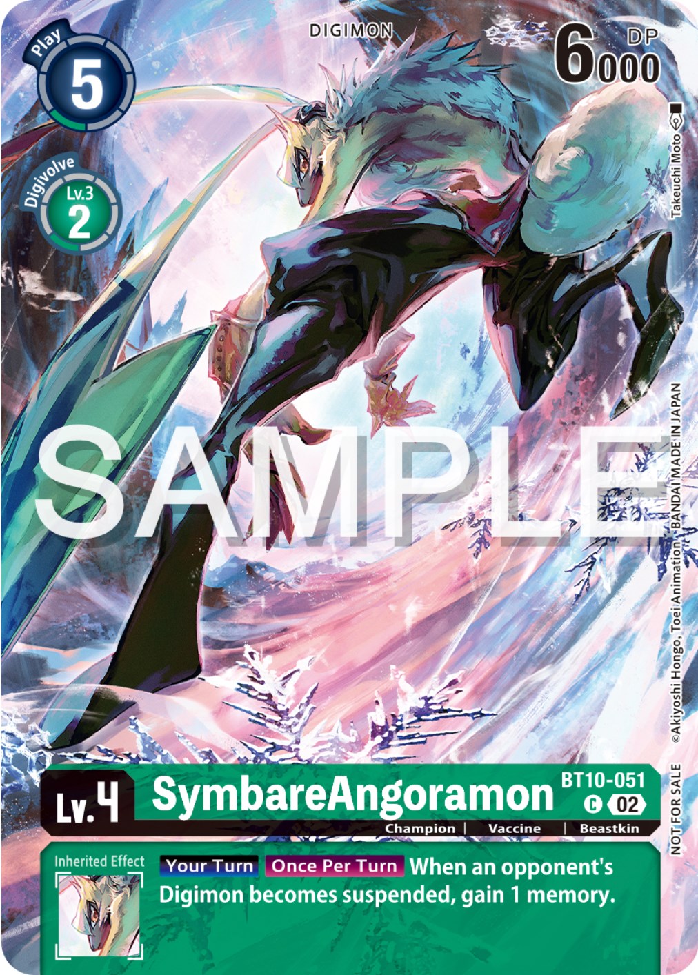 Image of SymbareAngoramon [BT10-051] (Digimon Illustration Competition Pack 2023) [Xros Encounter Promos]