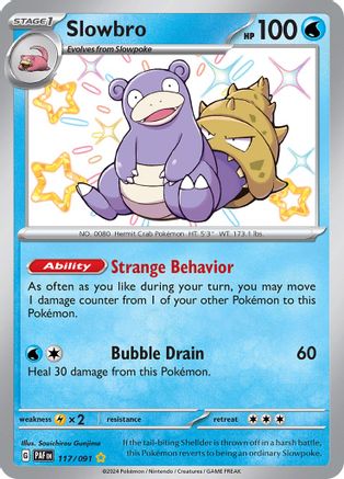 Image of Slowbro (117/091) [Scarlet & Violet: Paldean Fates]