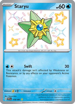 Image of Staryu (118/091) [Scarlet & Violet: Paldean Fates]