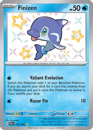 Image of Finizen (123/091) [Scarlet & Violet: Paldean Fates]