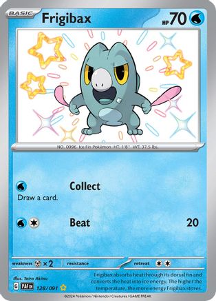 Image of Frigibax (128/091) [Scarlet & Violet: Paldean Fates]