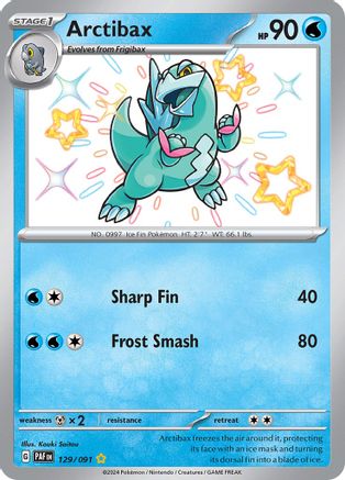 Image of Arctibax (129/091) [Scarlet & Violet: Paldean Fates]