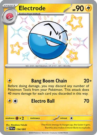 Image of Electrode (134/091) [Scarlet & Violet: Paldean Fates]