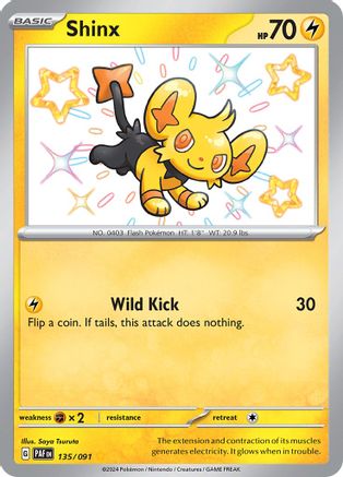 Image of Shinx (135/091) [Scarlet & Violet: Paldean Fates]