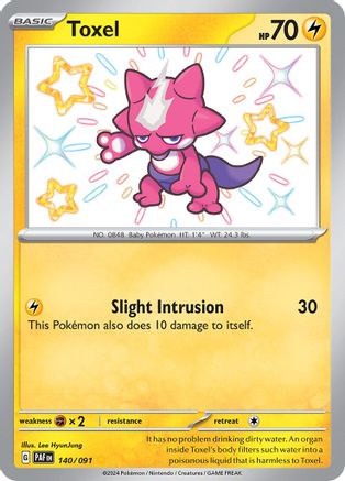 Image of Toxel (140/091) [Scarlet & Violet: Paldean Fates]