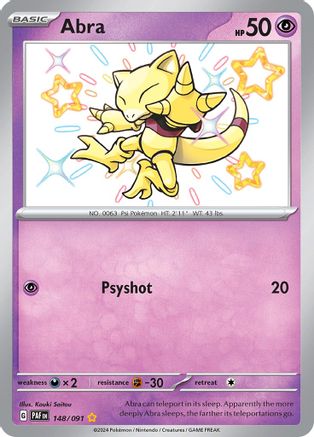 Image of Abra (148/091) [Scarlet & Violet: Paldean Fates]