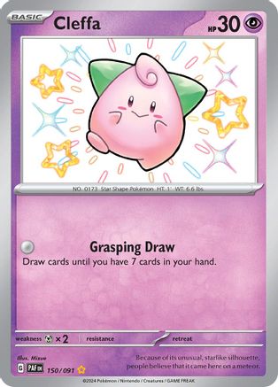 Image of Cleffa (150/091) [Scarlet & Violet: Paldean Fates]