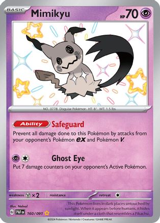 Image of Mimikyu -160/091 [Scarlet & Violet: Paldean Fates]