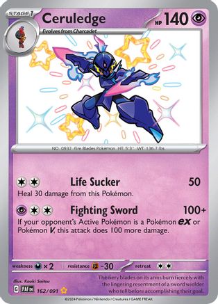 Image of Ceruledge (162/091) [Scarlet & Violet: Paldean Fates]