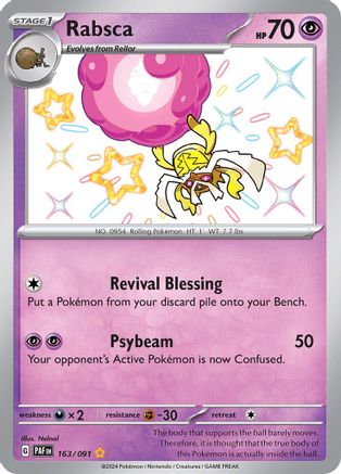 Image of Rabsca (163/091) [Scarlet & Violet: Paldean Fates]