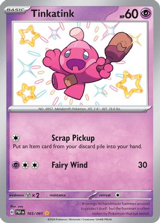 Image of Tinkatink (165/091) [Scarlet & Violet: Paldean Fates]