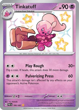 Image of Tinkatuff (166/091) [Scarlet & Violet: Paldean Fates]