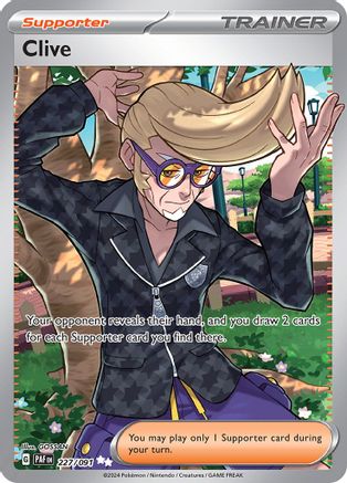 Image of Clive (227/091) [Scarlet & Violet: Paldean Fates]