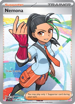 Image of Nemona (229/091) [Scarlet & Violet: Paldean Fates]