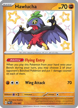 Image of Hawlucha (175/091) [Scarlet & Violet: Paldean Fates]
