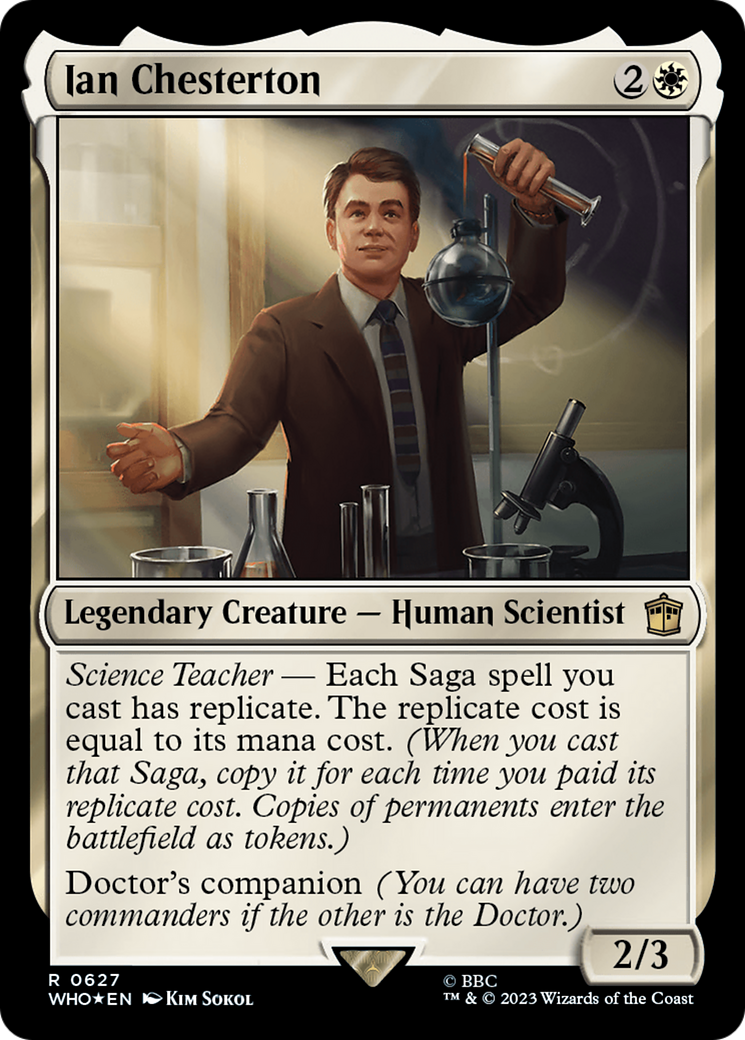 Image of Ian Chesterton (Surge Foil) [Doctor Who]