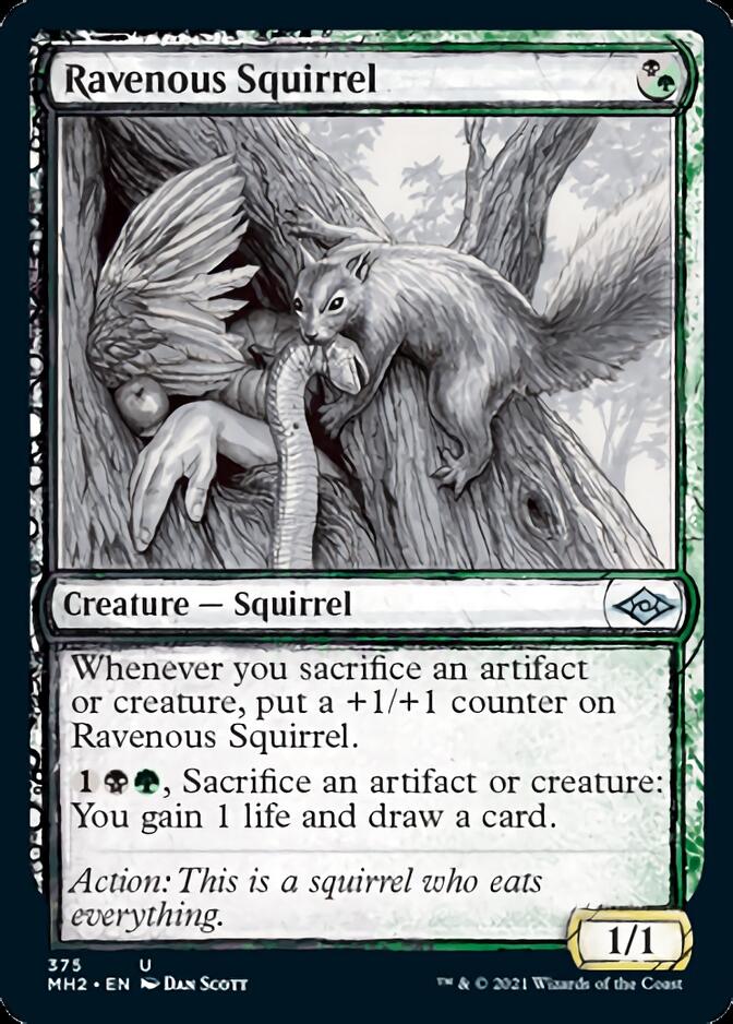 Image of Ravenous Squirrel (Sketch) [Modern Horizons 2]