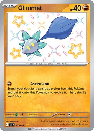 Image of Glimmet (179/091) [Scarlet & Violet: Paldean Fates]