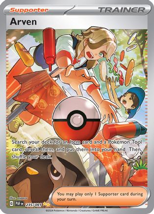 Image of Arven (235/091) [Scarlet & Violet: Paldean Fates]