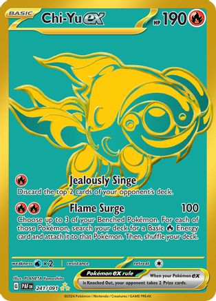 Image of Chi-Yu ex (241/091) [Scarlet & Violet: Paldean Fates]