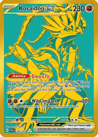 Image of Koraidon ex (245/091) [Scarlet & Violet: Paldean Fates]