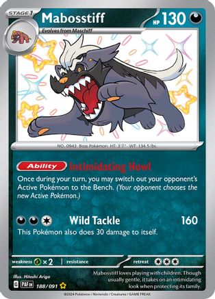 Image of Mabosstiff (188/091) [Scarlet & Violet: Paldean Fates]