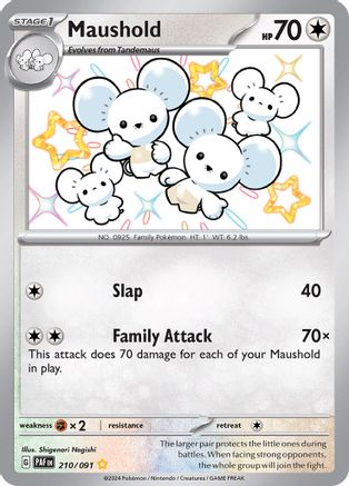 Image of Maushold (210/091) [Scarlet & Violet: Paldean Fates]