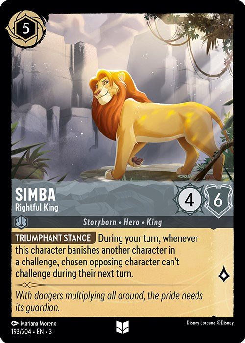 Image of Simba - Rightful King (193/204) [Into the Inklands]