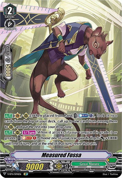 Image of Measured Fossa (V-BT11/SP14EN) [Storm of the Blue Cavalry]