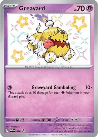 Image of Greavard (SVP070) [Scarlet & Violet: Black Star Promos]