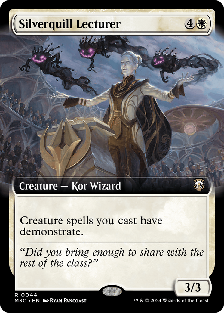 Image of Silverquill Lecturer (Extended Art) [Modern Horizons 3 Commander]