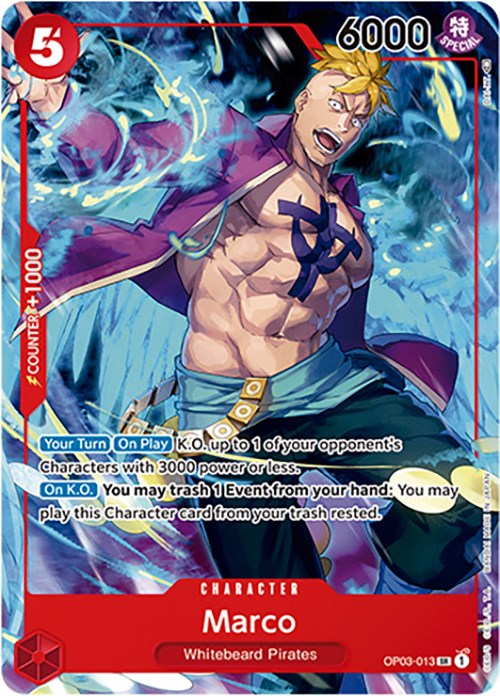 Image of Marco (Japanese 1st Anniversary Set) [One Piece Promotion Cards]