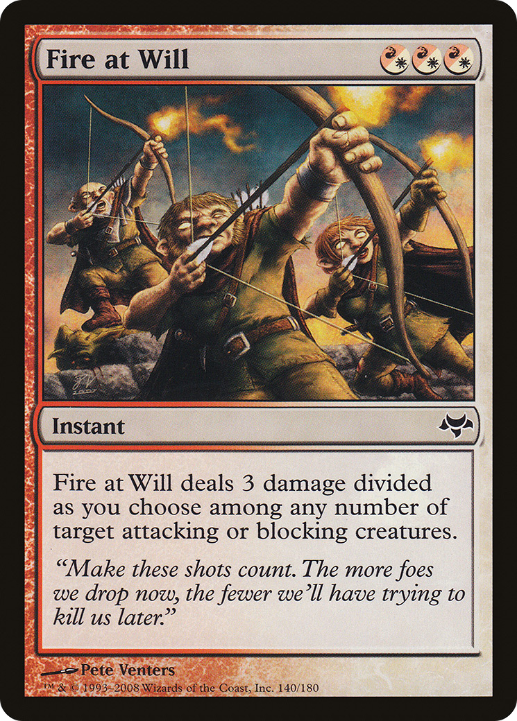 Image of Fire at Will [Eventide]