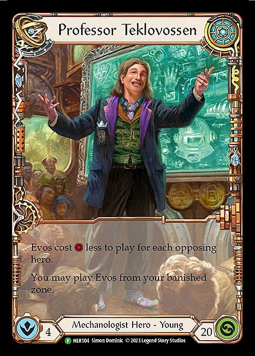 Image of Professor Teklovossen [HER104] (Promo)  Cold Foil