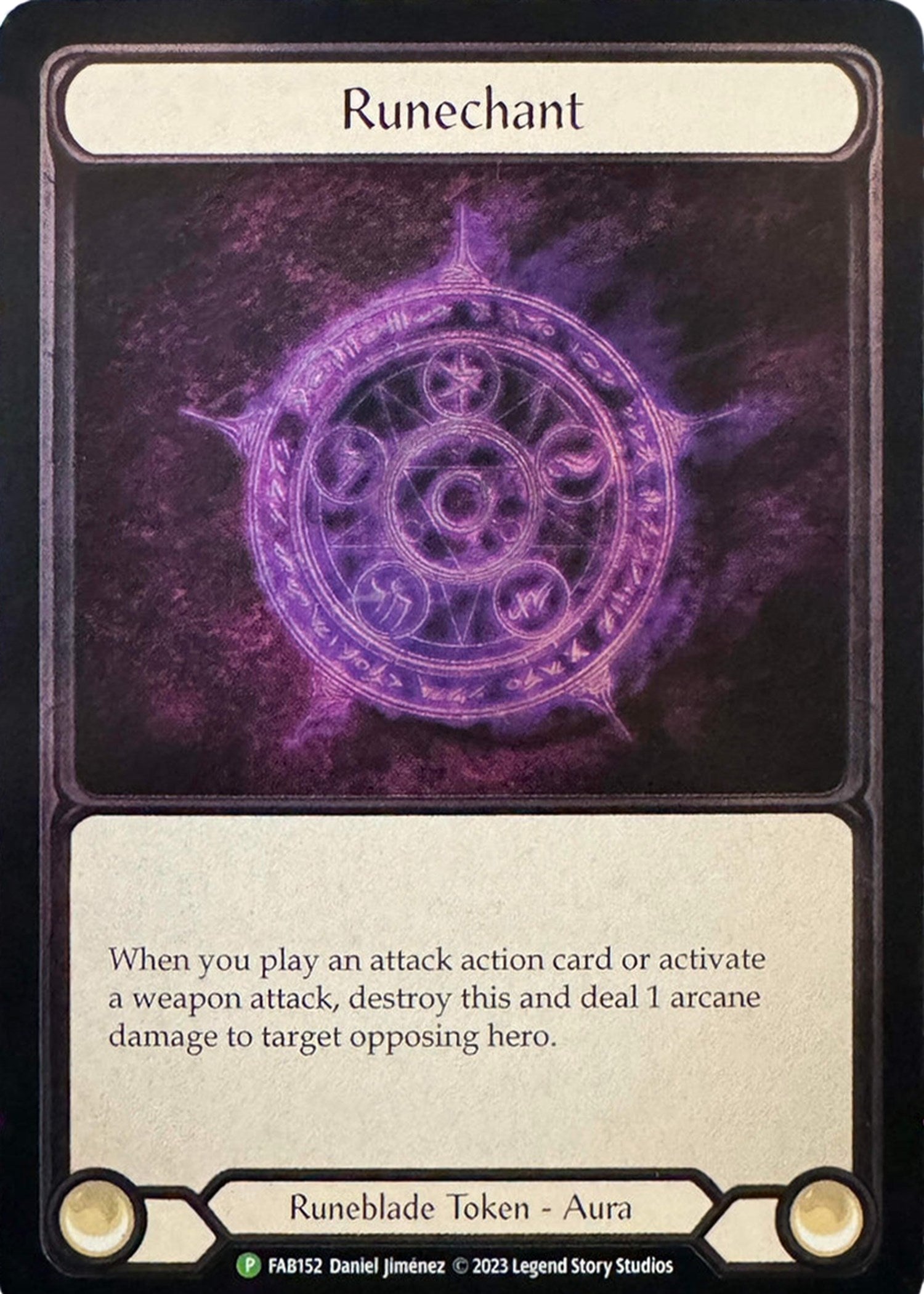 Image of Runechant [FAB152] (Promo)  Cold Foil